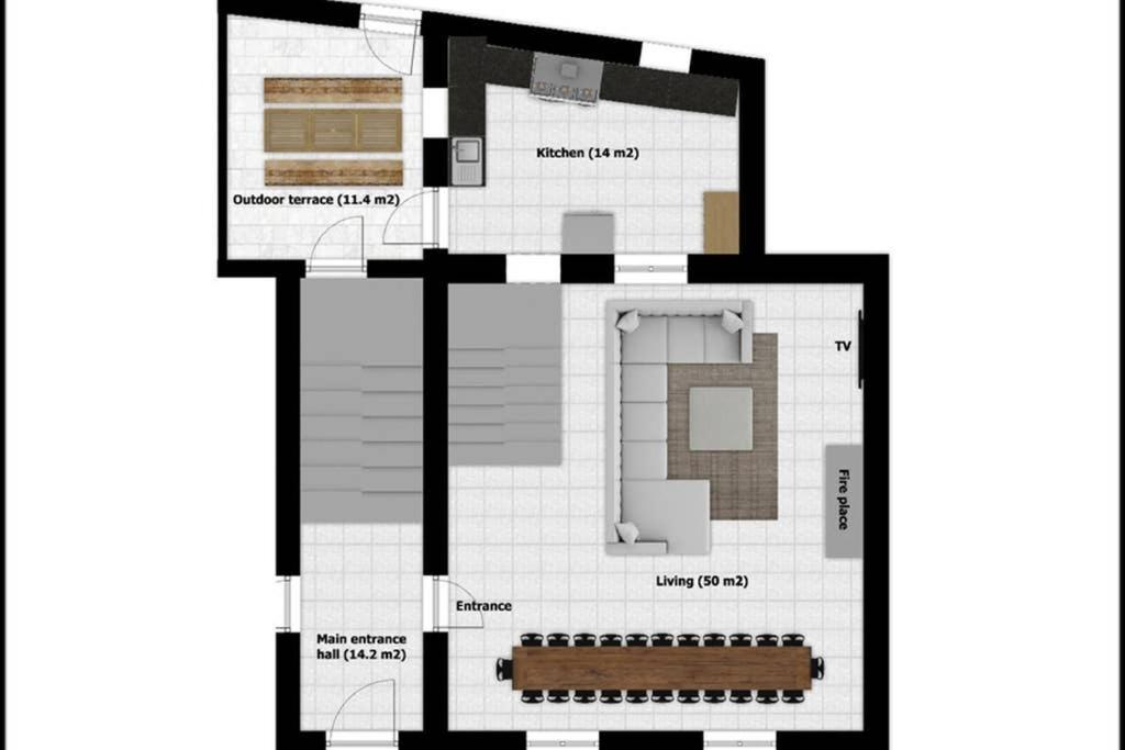 Authentic Stays - 6P-Maisonette Eijsden Exteriör bild